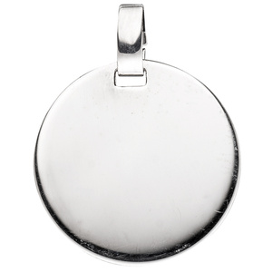 Gravurplatte rund 18 mm Gravurplatte rund 18 mm