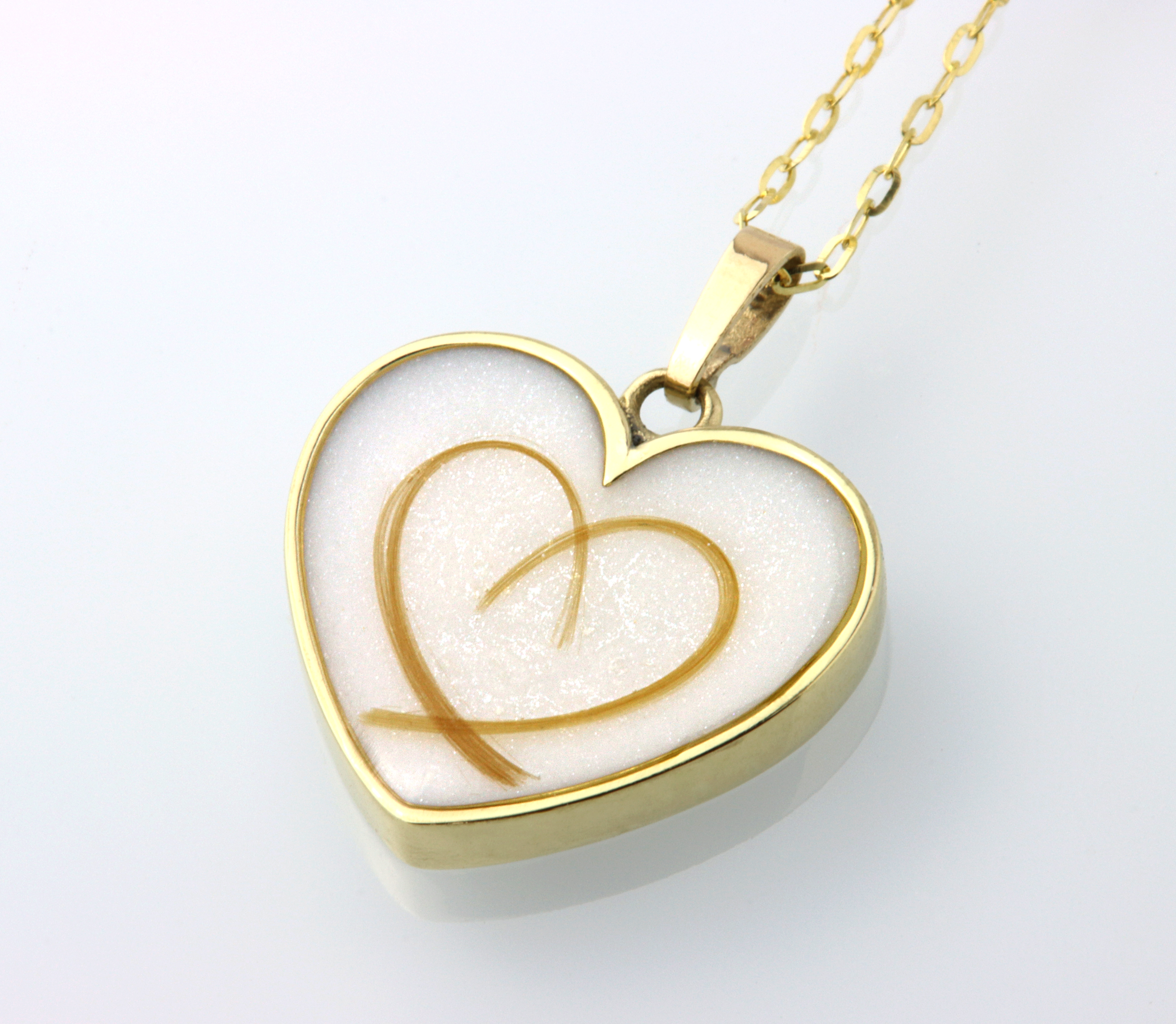 Erinnerungsanhänger Echtgold